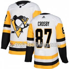 Pittsburgh Penguins tröja Sidney Crosby 87 Vit 2017-2018 Adidas Authentic - Dame NHL Tröjor